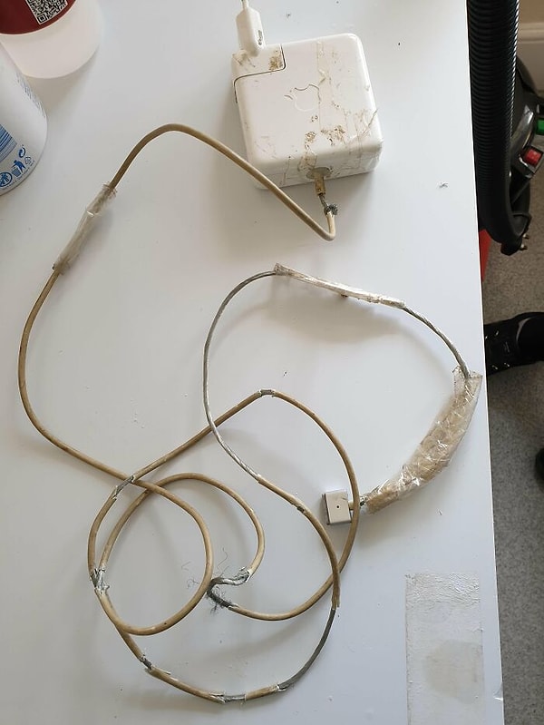 12. Этот кабель для Mac Book использует сотрудник на работе