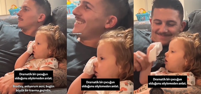En Küçük Drama Queen: Yaralanan Gözü Yerine Diğer Gözünü Tutup Ailesine Komik Anlar Yaşatan Küçük Bradley