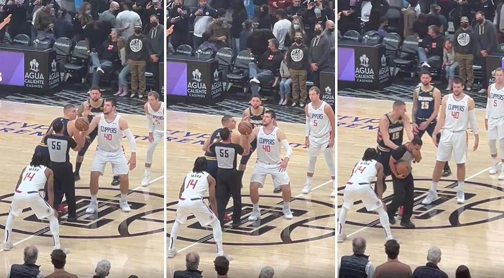 Hava Atışı Sırasında Nikola Jokic, Twerk Yapmaya Başlayınca Hakem Kahkaha Attı