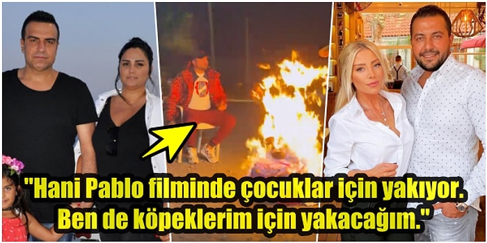 Gökhan Göz, Sevgilisi Fatoş Yelliler'in Evli Erkeklere Attığı Mesajları İfşa Ederek Kıyafetlerini Yaktı!