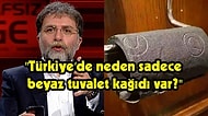 Arda Turan'ın Evindeki Siyah Tuvalet Kağıdını Köşesine Taşıyan Ahmet Hakan: "Çok İyi Fikir Değil mi?"