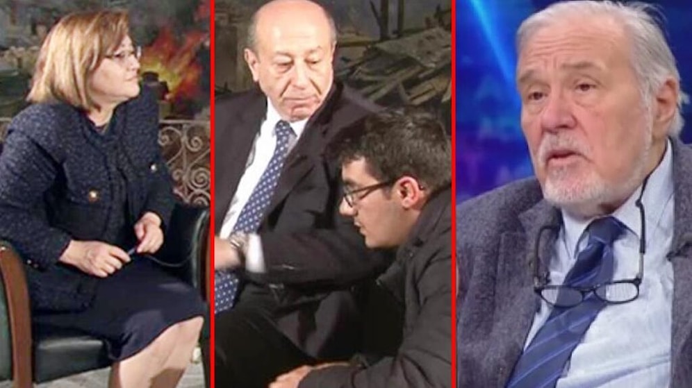 İlber Ortaylı, Sarıkaya'nın Ses Teknikerine Tokat Atarken Bir Şey Olmamış Gibi Davranan Fatma Şahin'i Savundu