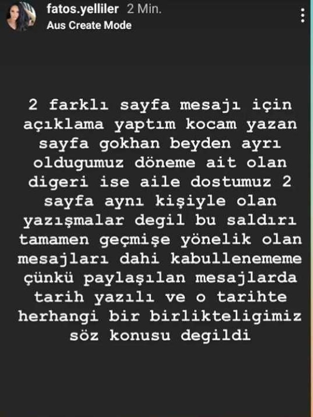 Açıklama yaptı!