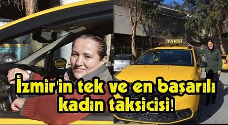 İzmir'de 'Yılın En Başarılı Taksi Sürücüsü' Seçilen Kentin Tek Kadın Şoförü ile Tanışın!