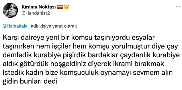 Komşuluk yaptığına pişman edenler 👇
