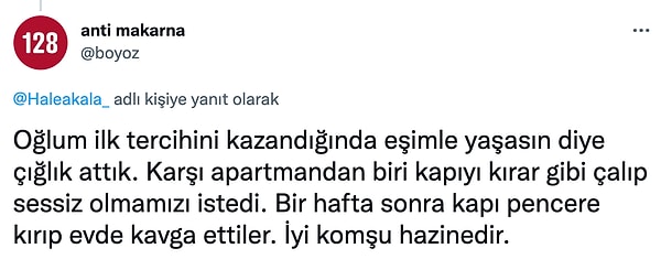 Sensör gibi kulağı olan komşular