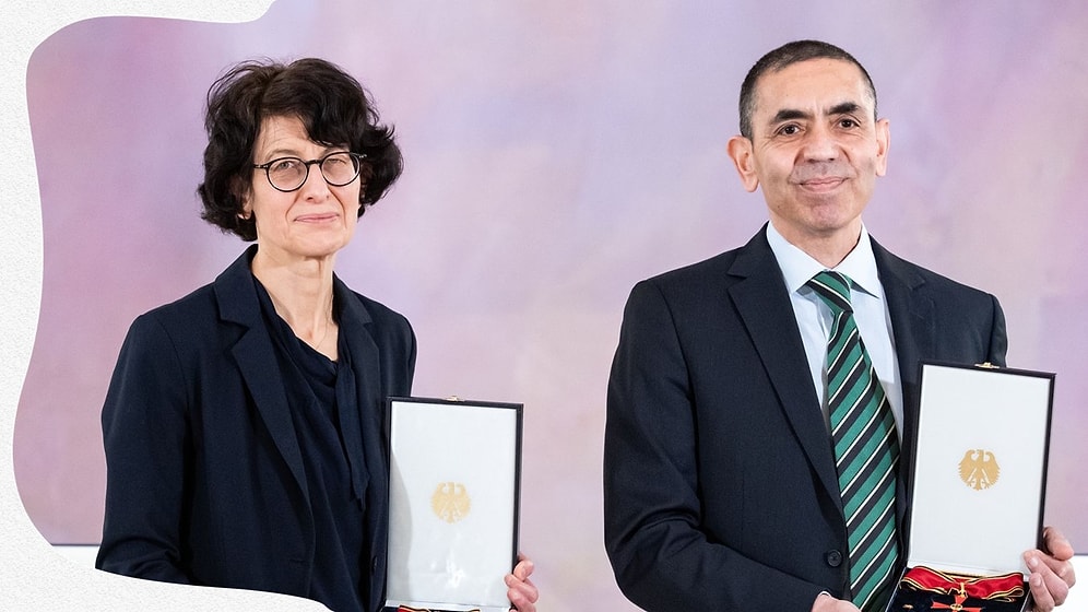 Özlem Türeci ve Uğur Şahin AB'nin 'İlham Verenler' Listesinin Başında!