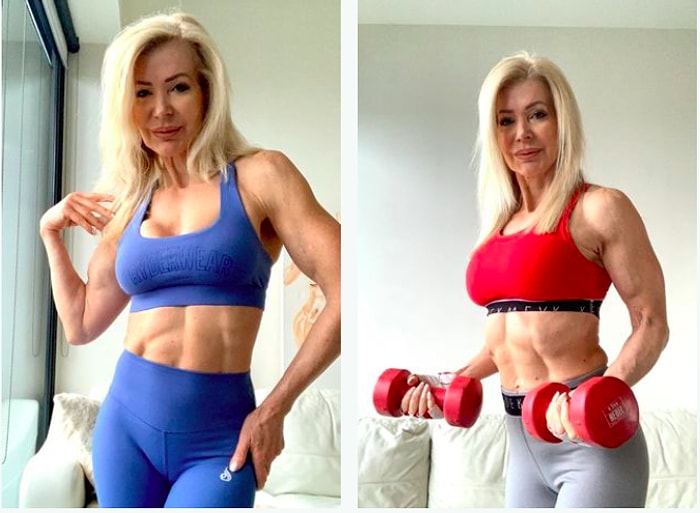 63-летняя бабушка, обладающая совершенным телом, рассказывает, как оставаться в форме на новогодние праздники