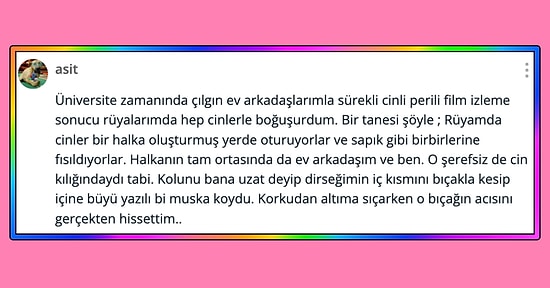 Gördükleri En Tuhaf Rüyayı Bizlere Anlatarak Hepimizin Tüylerini Diken Diken Yapan Kişiler