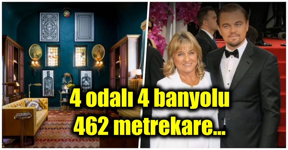 Annesine Aldığı 7.1 Milyon Dolarlık Saray Yavrusu Bir Evle Cömertliği Başka Seviyeye Taşıyan Leonardo DiCaprio