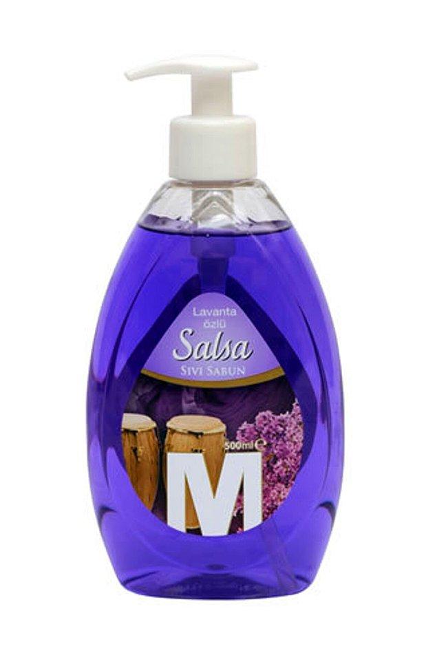 2. Migros lavanta özlü Salsa sıvı sabun.