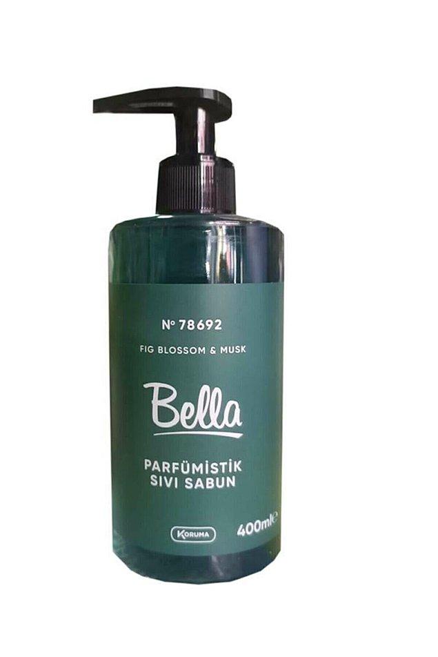 5. Bella parfümistik sıvı sabun.