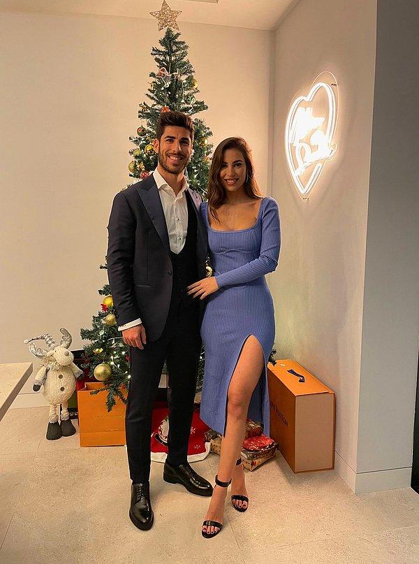 5. Marco Asensio ve sevgilisi Sandra Garal