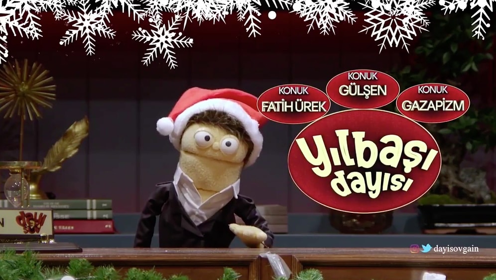 Yılbaşı Programımız Belli Oldu: Fatih Ürek, Gülşen ve Gazapizm'le Yeni Yıla Dayı Şov'la Giriyoruz