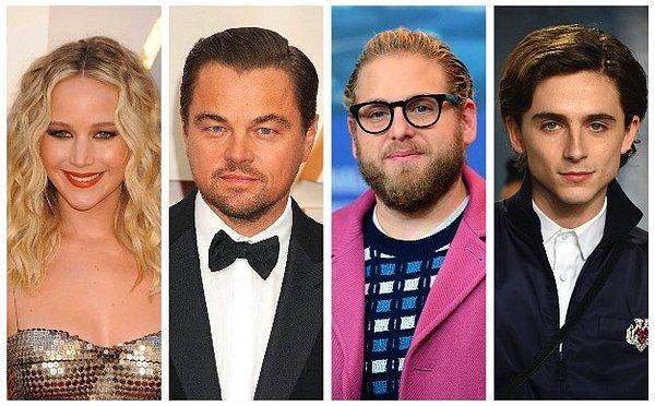 25. Filmin kadrosunda 5 Oscar ödüllü yıldız yer alıyor: Leonardo DiCaprio, Jennifer Lawrence, Cate Blanchett, Meryl Streep, ve Mark Rylance.