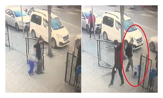 Yere Düşen Oğlunu Tekmeleyen Baba Tutuklandı