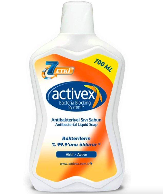 9. Activex antibakteriyel sıvı sabun.