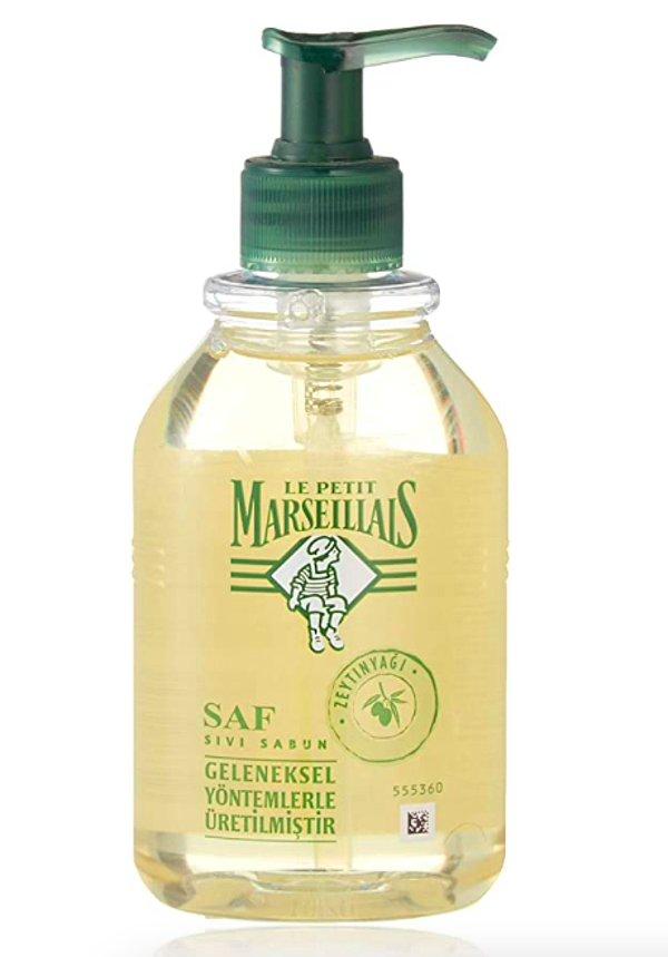 14. Le Petit Marseillais zeytinyağlı sıvı sabun.