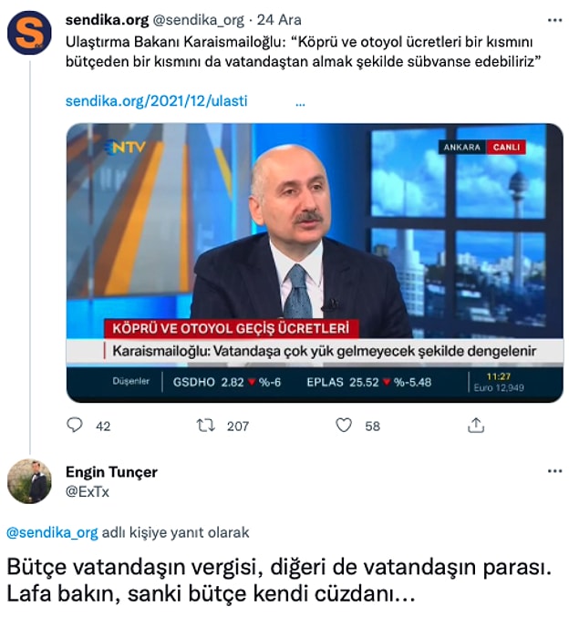 14. Yani bütçe de halkın parası ya aslında...