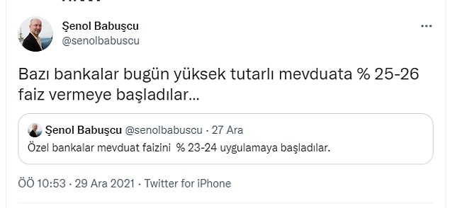 Merkez Bankası %14, bankalar %25-26