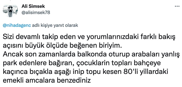 Kendi takipçileri bile bunu yanlış buldu.