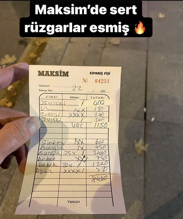 O rüzgarı yemeyi göze almıştır arkadaşlar.