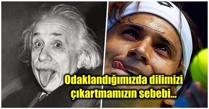 Bütün Dikkatimizi Bir İşe Verdiğimizde Farkında Olmadan Neden Dilimizi Çıkarttığımızı Açıkladık!