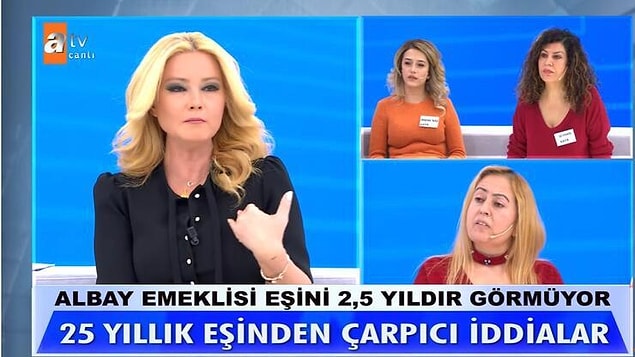 Geçtiğimiz günlerde Müge Anlı'ya katılan Seyhan Kaya, albay emeklisi eşi Mustafa Kaya'dan 3 yıldır haber alamadıklarını akıbetini öğrenmek istediklerini söylemişlerdi. Eşini üvey kızı ve görümcesinin kaçırdığını iddia etmişti.