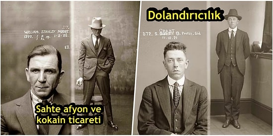 1920'lerin Avustralya'sında İşledikleri Suçlar Kadar Giyim Zevkleri ve Karizmalarıyla da Öne Çıkmış 18 Suçlu