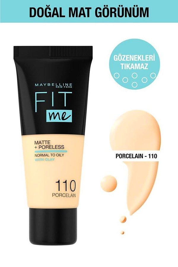 9. Maybelline New York Fit Me