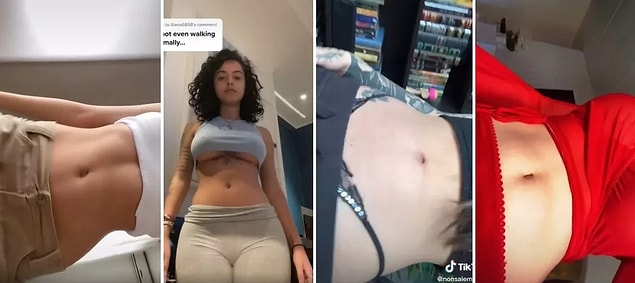 7. İnce bel akımı TikTok'u kasıp kavurdu.