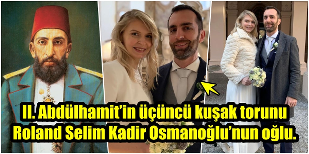 2. Abdülhamid'in Torunu Daniel Hamid Kadir Osmanoğlu,  Avusturya'daki Mirabell Sarayı’nda Evlendi!