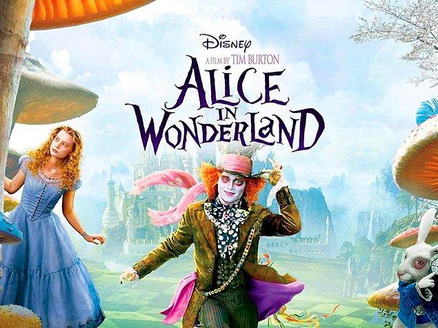 13. Alice in Wonderland / Alis Harikalar Diyarında (2010) - IMDb: 6.4