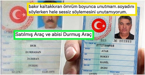 Karşılaştıkları Birbirinden İlginç İsimleri Paylaşarak Hepimizin Şaşkınlık Kotasını Tıka Basa Dolduran 17 Kişi