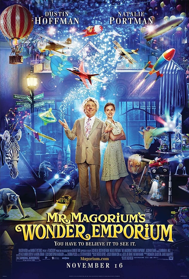 13. Mr. Magorium's Wonder Emporium / Sihirli Oyuncakçı (2007) - IMDb: 6.2
