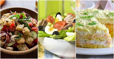 Dünyanın Dört Bir Yanındaki Mutfaklardan Pratik ve Leziz Öğünler İçin Besleyici Salata Tarifleri