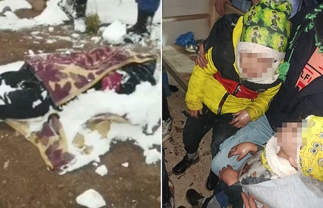 Çocukları Ölmesin Diye Çoraplarını Ellerine Geçirmiş... Van'da Bir Kadın Donarak Can Verdi