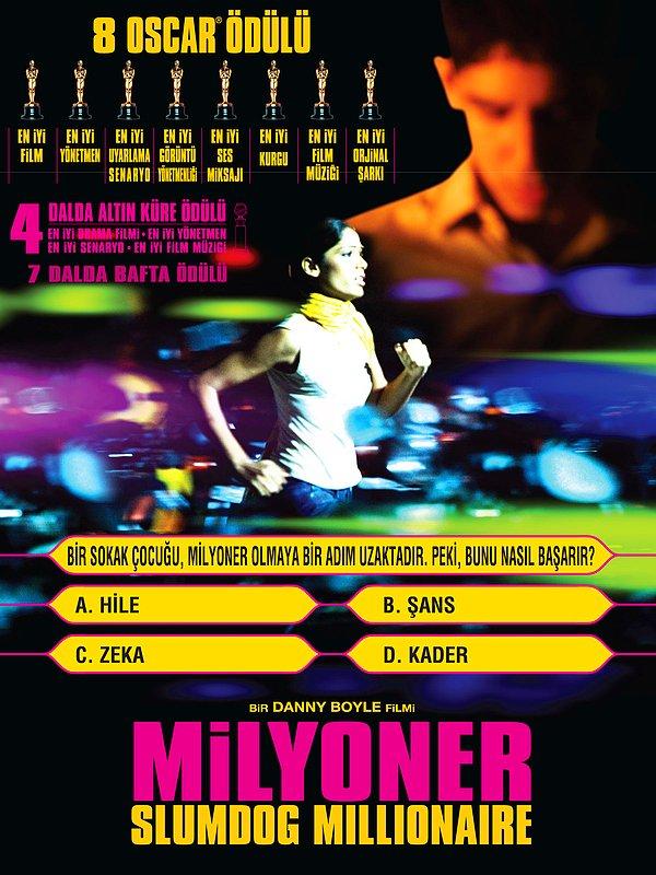 16 Ocak 21.30'da "Slumdog Millionaire (Milyoner)"