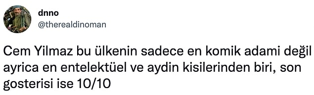 8. Tamam sakin ol en çok sen beğendin gösteriyi! 😬