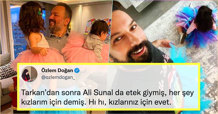 Tarkan ve Ali Sunal'ın Tütü Giydiği Fotoğrafı Anlamsızca Eleştiren Kadına Gelen Birbirinden Haklı Tepkiler