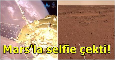 Geçen Şubat Ayında Mars'a Ulaşan Çin'in Uzay Aracı, Mars'tan Yeni Görüntüler Gönderdi