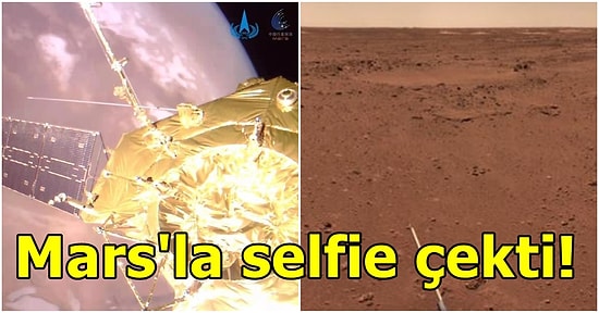 Geçen Şubat Ayında Mars'a Ulaşan Çin'in Uzay Aracı, Mars'tan Yeni Görüntüler Gönderdi