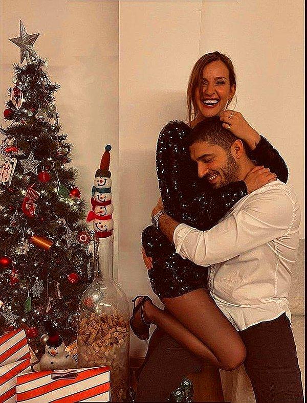 5. Güzel oyuncu İrem Helvacıoğlu, gurme Yolaç Özcan ile olan ilişkisini yeni yılda paylaştığı bu fotoğrafla herkese duyurdu! 😍