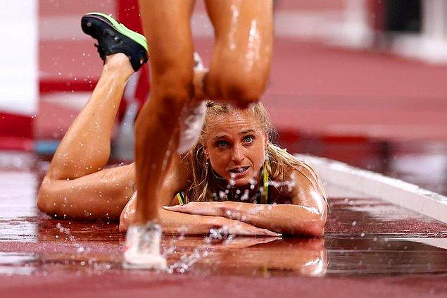 29. Avustralyalı Genevieve Gregson'un 3000 m engellideki kazası ve sonrası