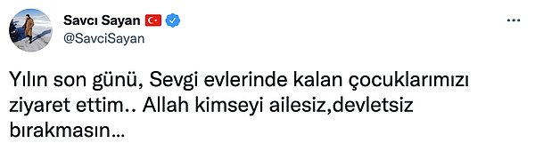 Sayan sosyal medya hesaplarından Çocuk Esirgeme Kurumu bünyesindeki Ağrı Sevgi Evi’ni ziyaret ederek ‘devlet koruması’ altındaki çocukları ifşa etti.