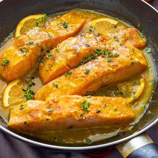 Does a sauce suit fish so well: Orange Sea Bass recipe