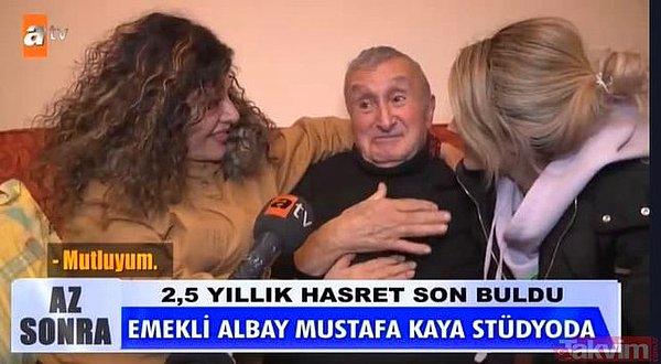 Kızının ardından eşi Seyhan Kaya ile de buluşan Mustafa Kaya, "Aramıza kimse giremeyecek" sözleriyle eşini çok sevdiğini söyledi.
