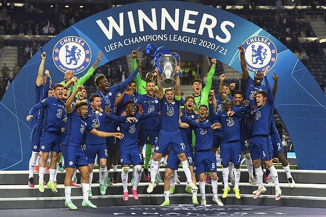 18. 29 Mayıs - UEFA Şampiyonlar Ligi'nde 2020-2021 sezonunun şampiyonu, Manchester City'yi 1-0 mağlup eden Chelsea oldu.