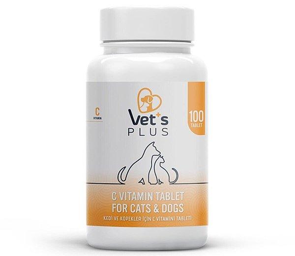 7. Kedi köpek C vitamin takviyesi.