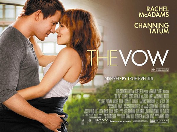 13. The Vow / Aşk Yemini (2012) - IMDb: 6.8